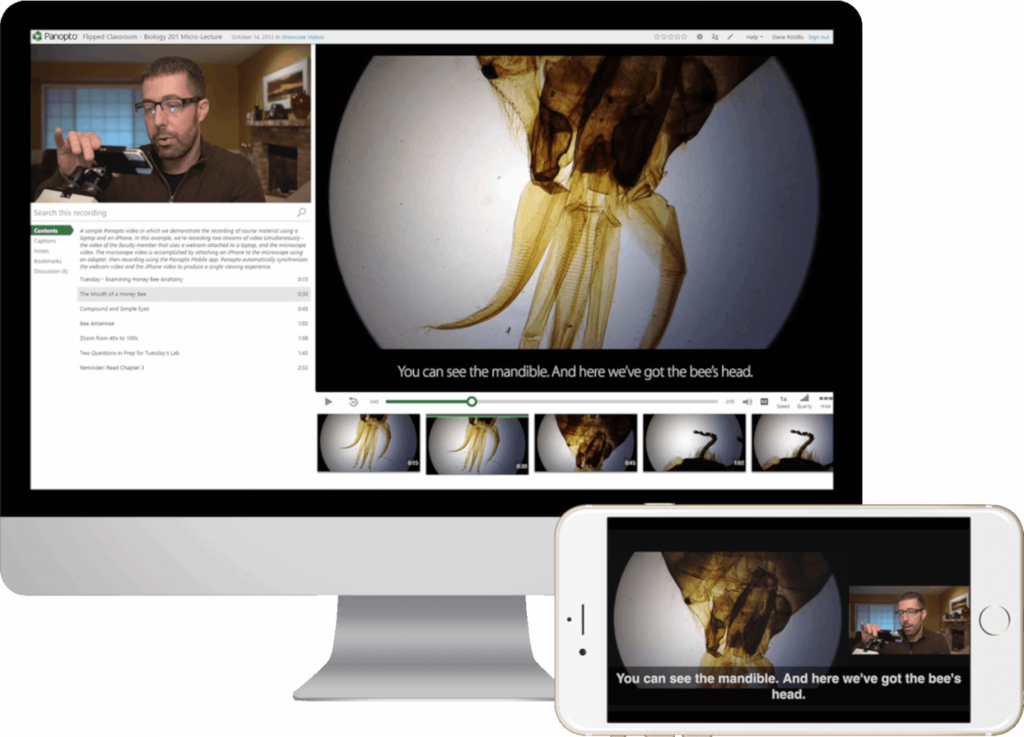 Semplificare la creazione di contenuti video con l'editing video online di Panopto
